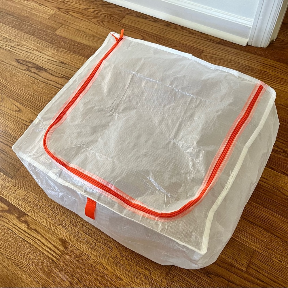 Set of 2 Zippered Durable Storage Bags